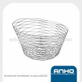 Kitchenware Metal Chrome plated Fruit Basket